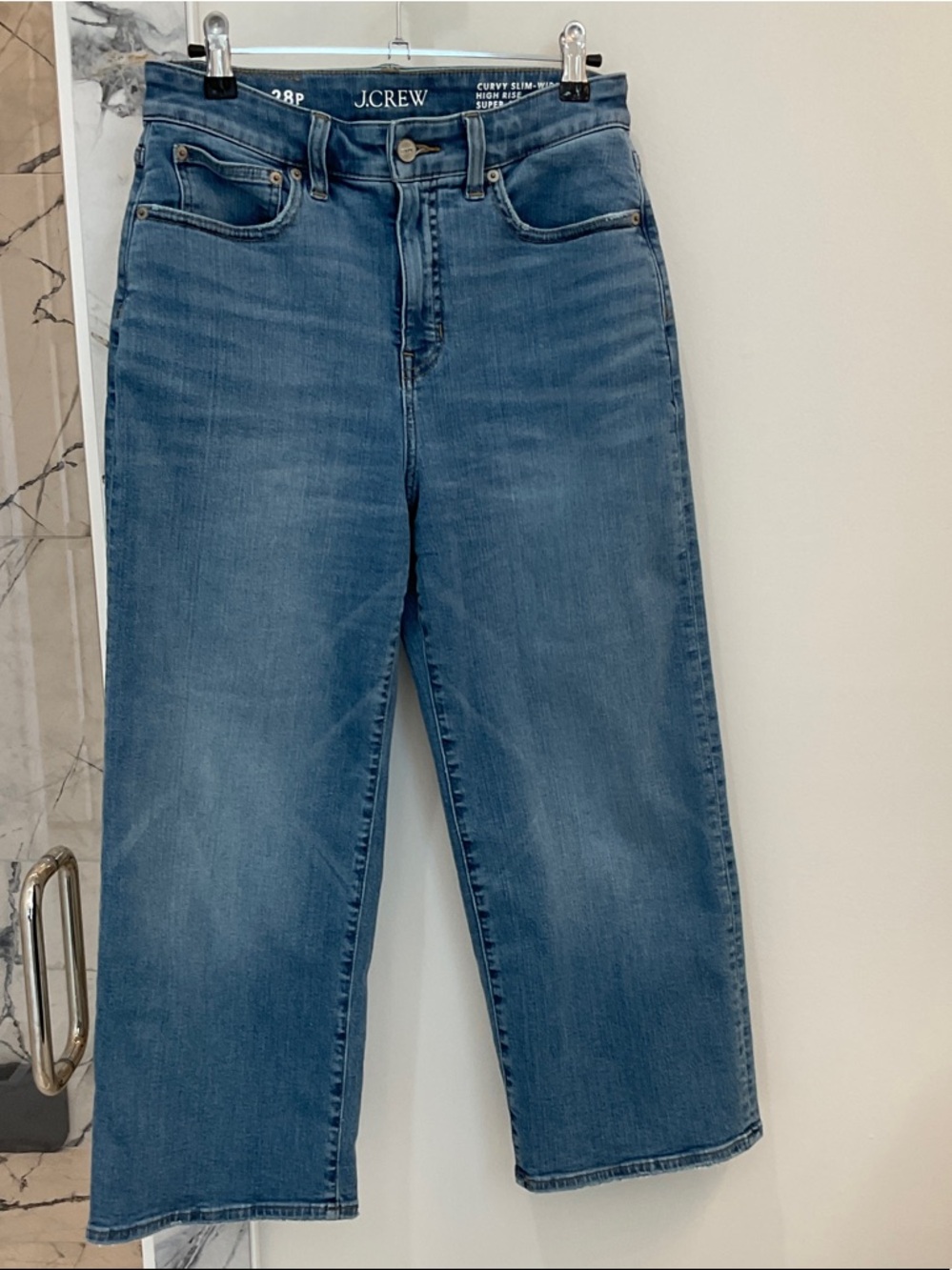 J. Crew Petite Curvy Slim Wide Jean - Size 28P